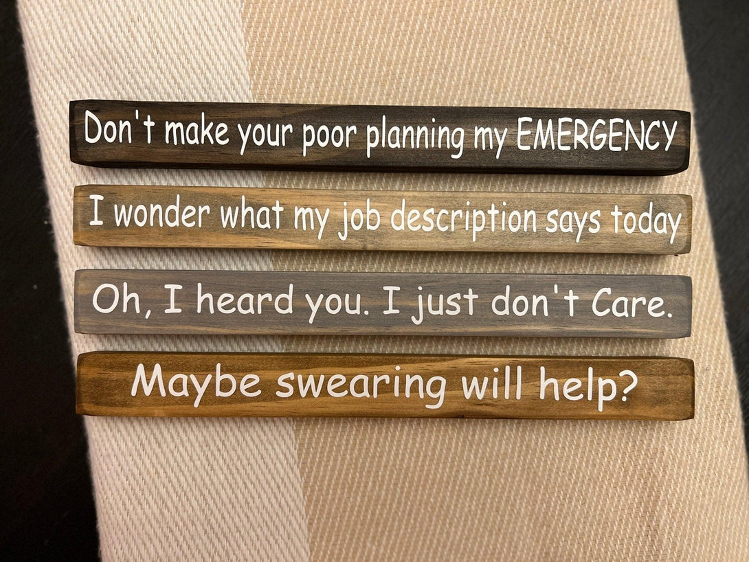 Funny Work Humor Quotes Gag Gifts for coworkers Customized