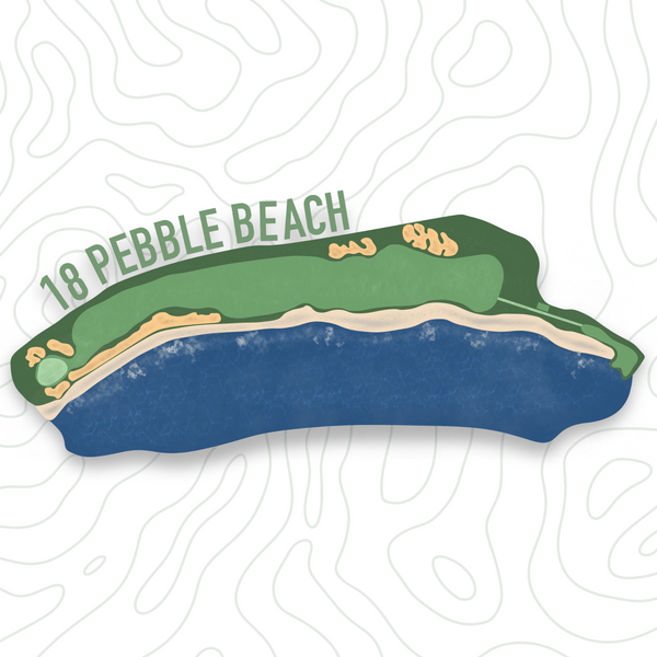 Pebble 18 Sticker