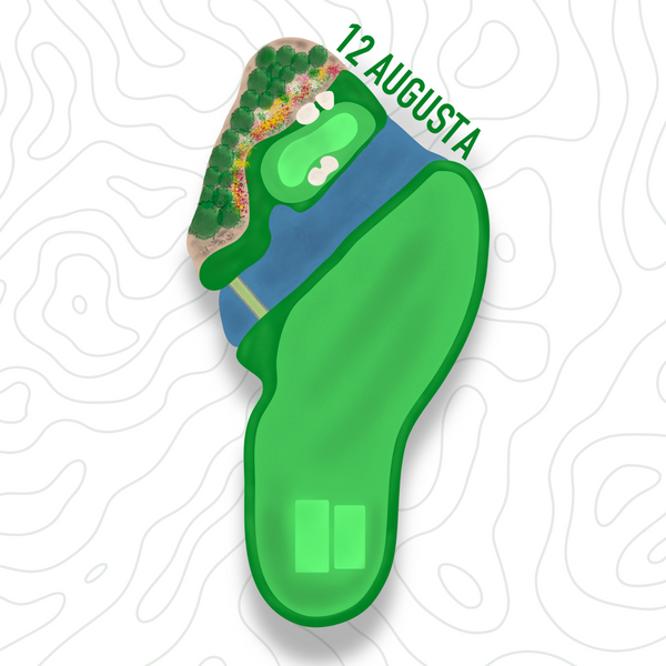 Augusta Amen Corner 12 Sticker