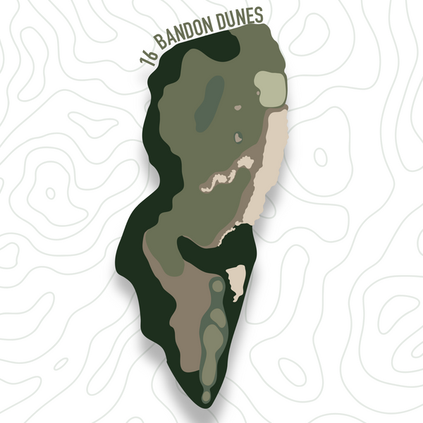 Bandon 16 Sticker