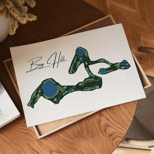 Bay Hill Course Art Print
