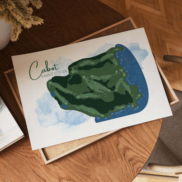 Cabot St Lucia Art Print
