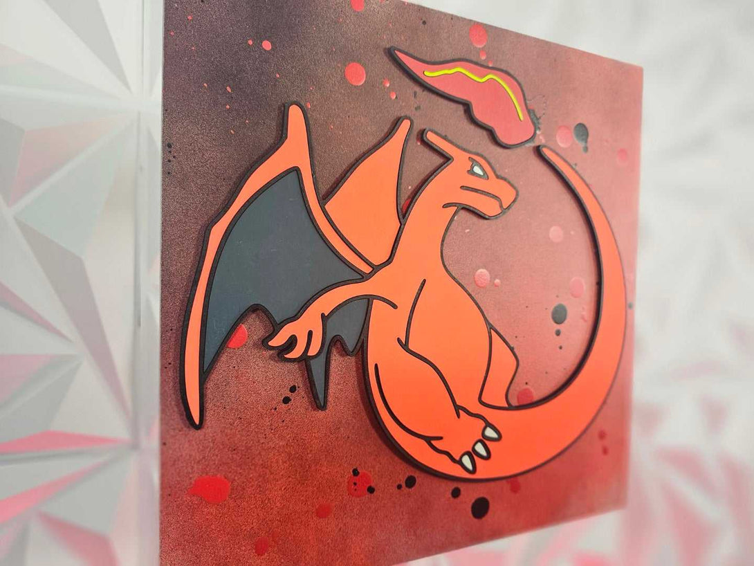 Fire Dragon Poke Sign