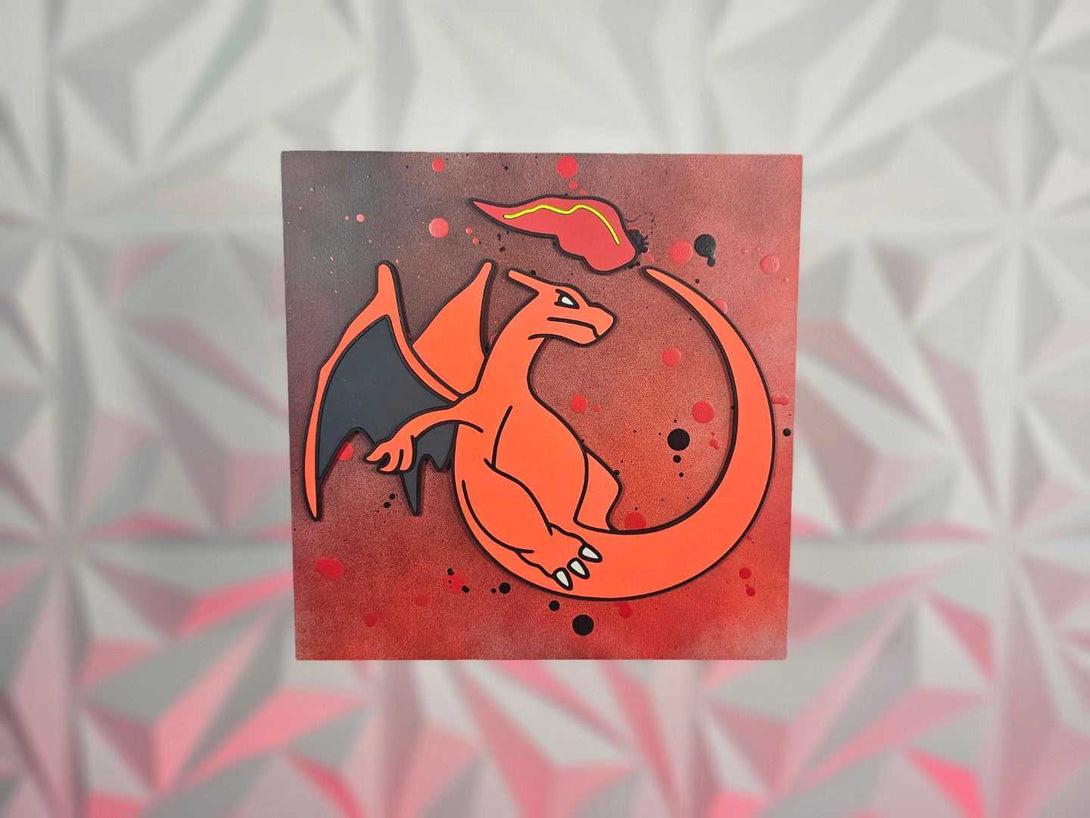 Fire Dragon Poke Sign