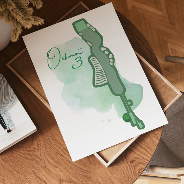 Oakmont 3 Art Print