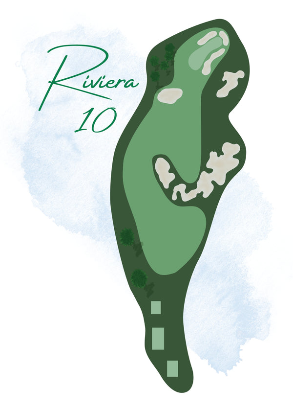 Riviera 10 Art Print