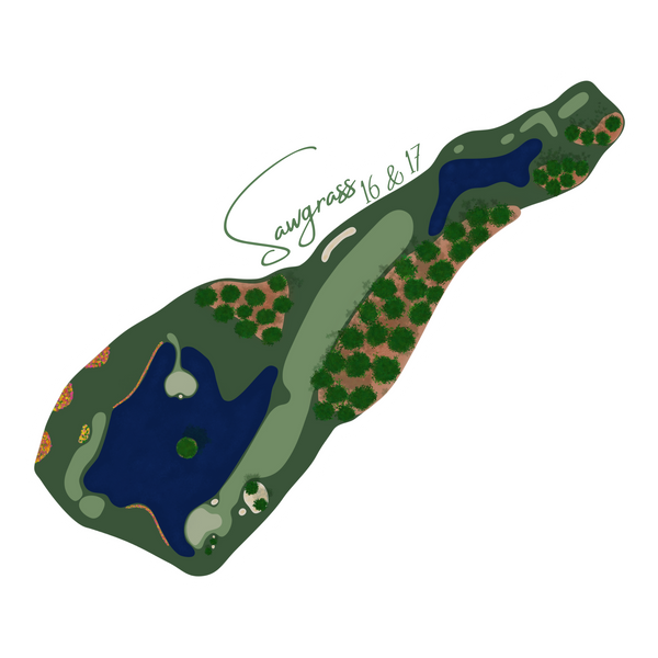 Sawgrass 16 17 Sticker