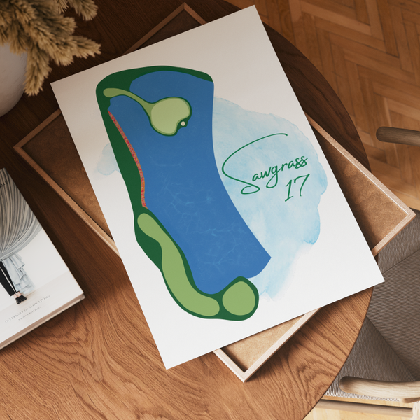 Sawgrass 17 Art Print