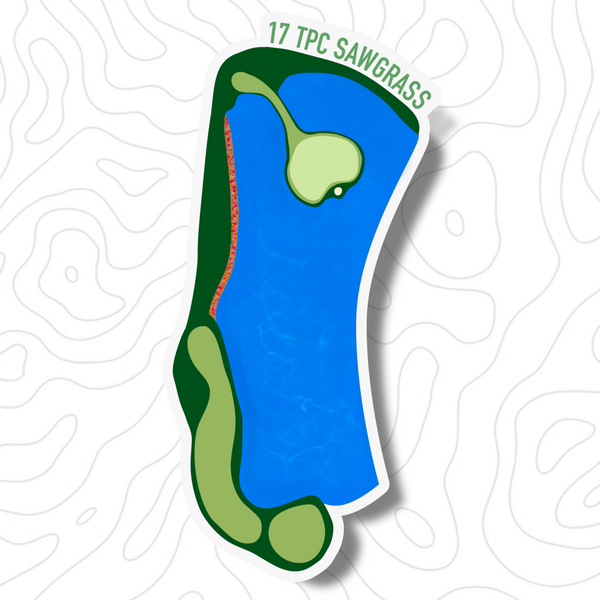 Sawgrass 17 Sticker