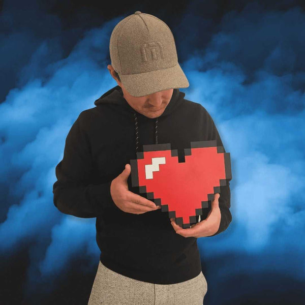 8-Bit Retro Gaming Heart
