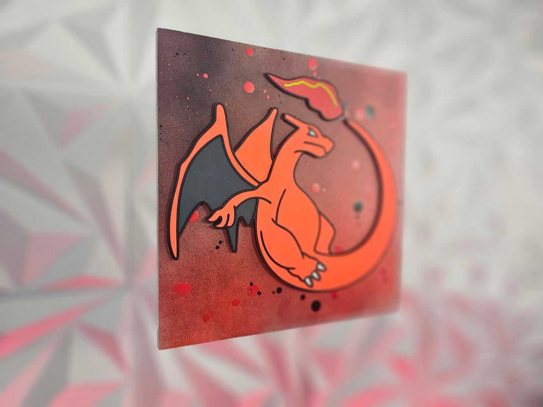 Fire Dragon Poke Sign